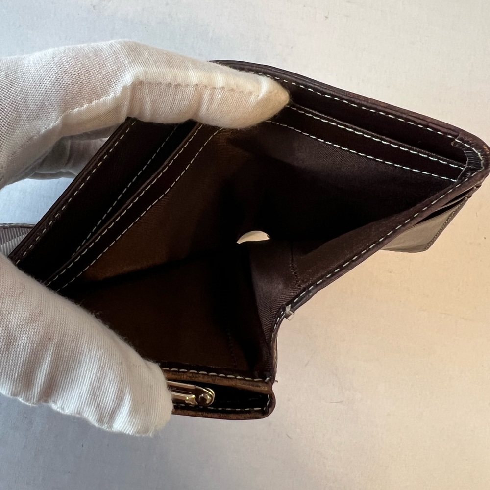 Burberry Blue Label Plaid KISSLOCK Wallet - Picture 8 of 14
